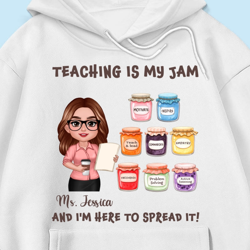 Teacher Teaching Is My Jam Personalized Shirt