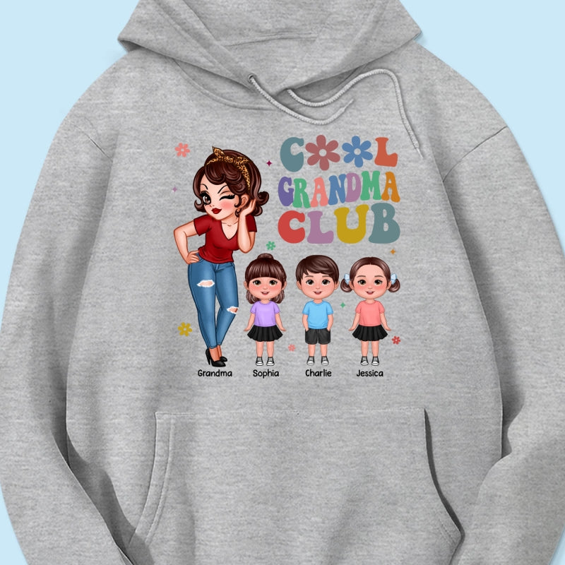 Cool Grandma Club - Personalized Shirt - Gift For Grandma