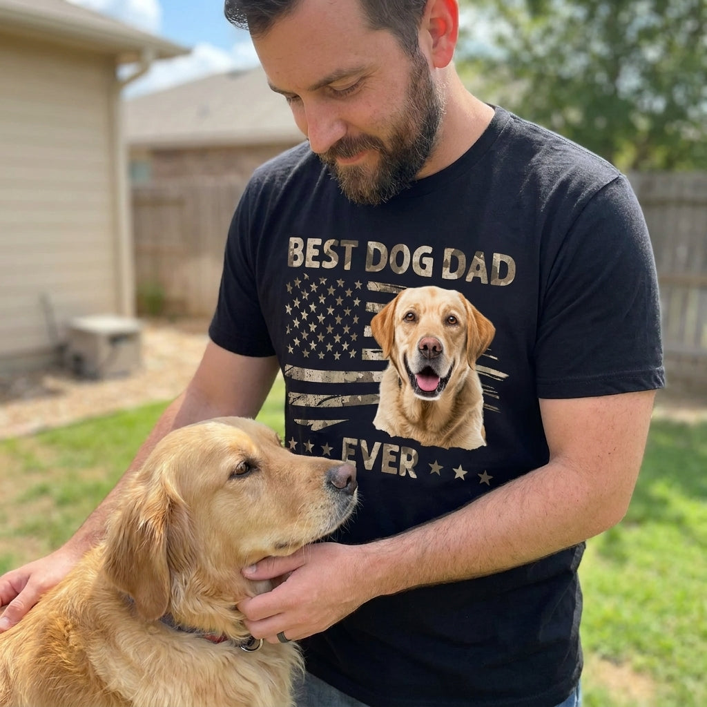 Custom Photo Ultimate Dog Dad - Pet Personalized Custom Unisex T-shirt, Hoodie, Sweatshirt - Father's Day, Gift For Pet Owners, Pet Lovers