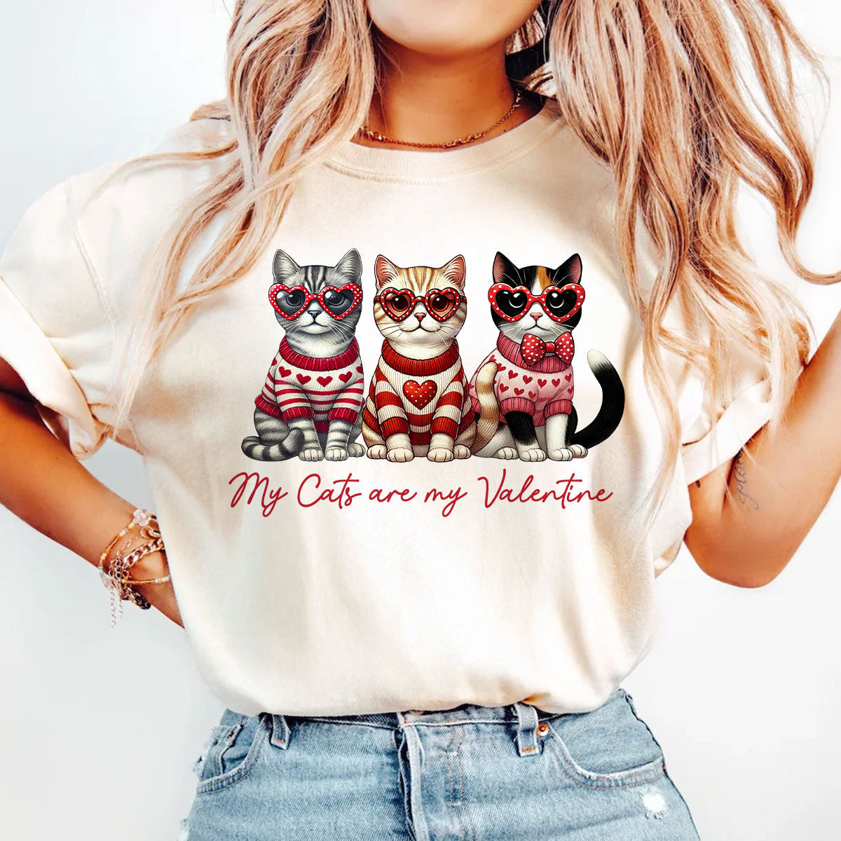 My Cats Are My Personalized Shirt, Gift for Cat Moms