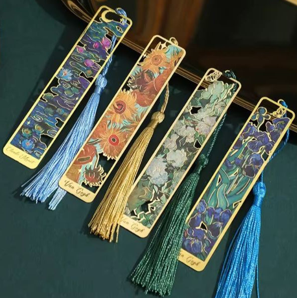 4pcs Metal Bookmarks