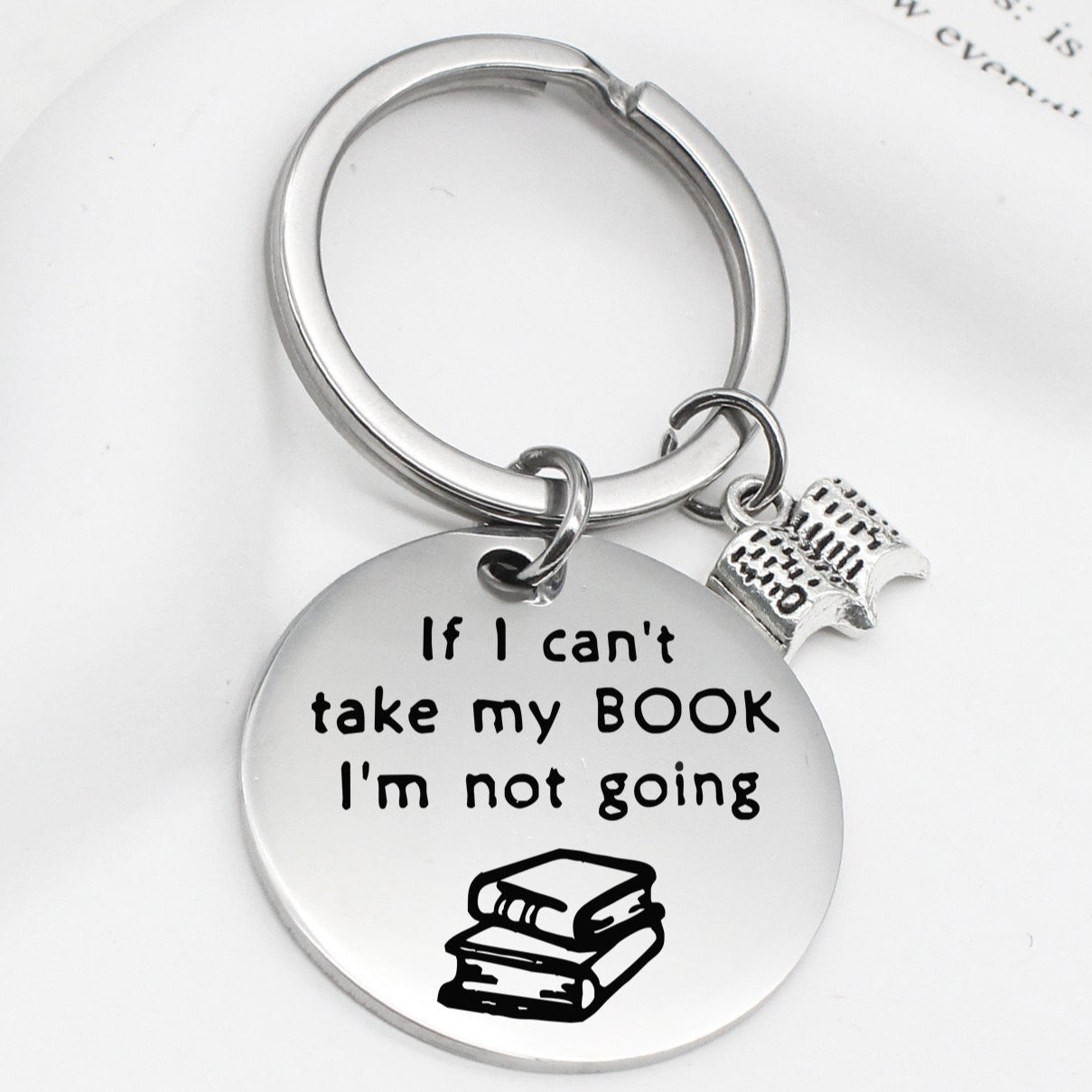 Keychain For Book Lovers