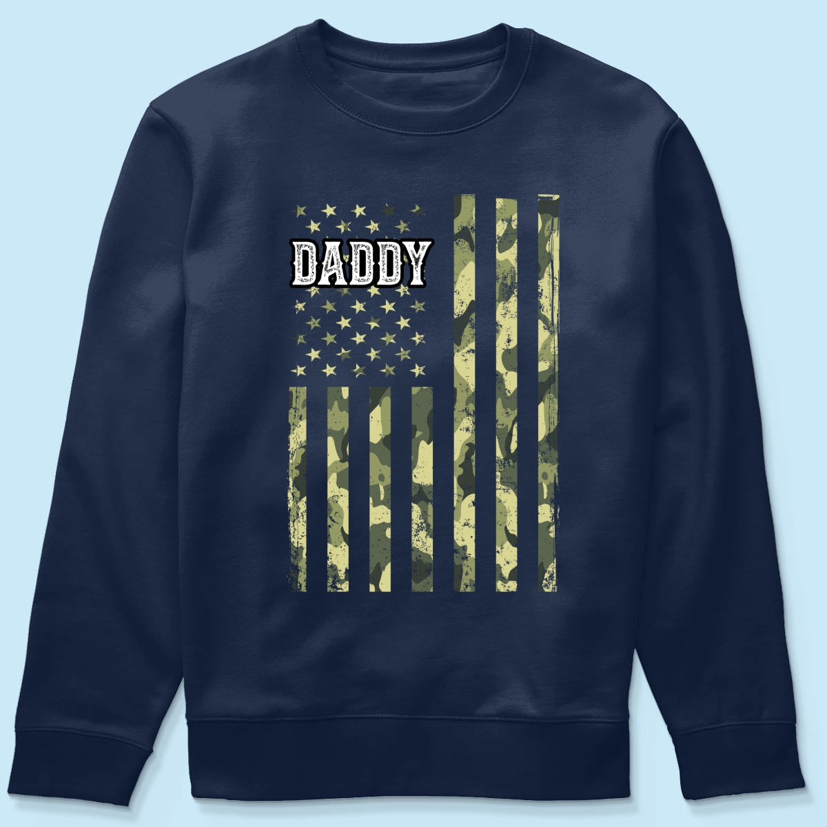Dad Grandpa Nation Flag Photo Inserted Personalized Shirt, 4th Of July, Patriotic Gift