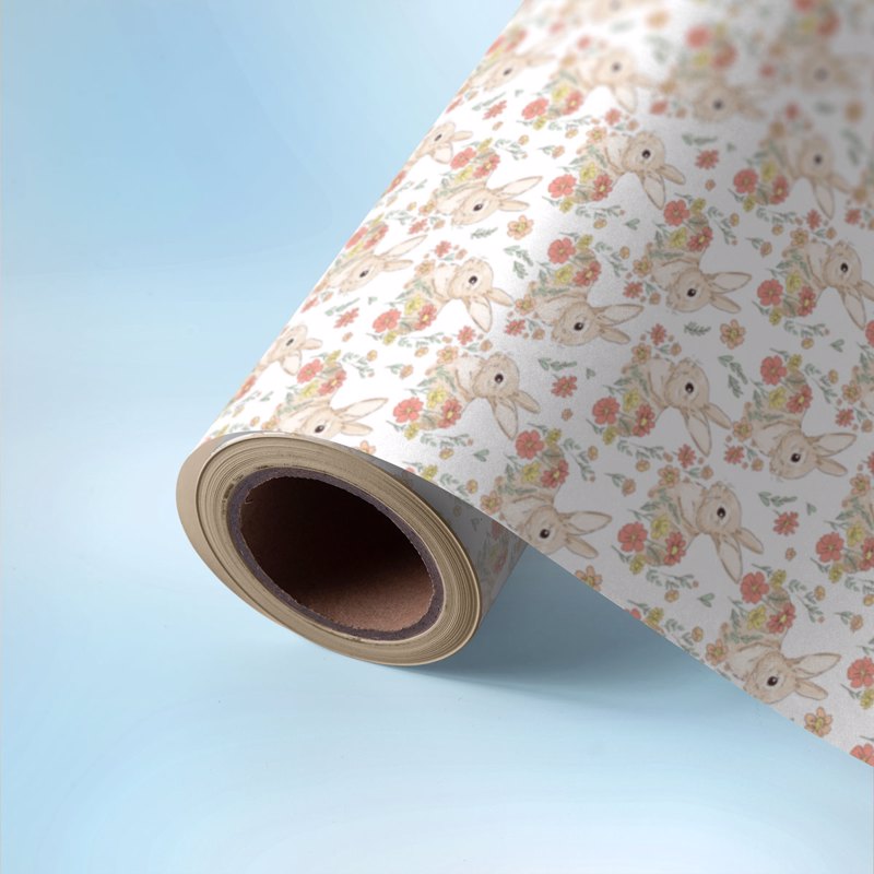 Easter Daydreaming Bunny Gift Wrapping Paper