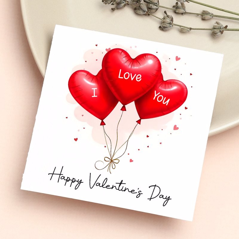 Everlasting Love Couple Valentine Greeting Card