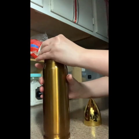 Unique Gift For Husband Dad Grandpa Flag Name Personalized Bullet Tumbler