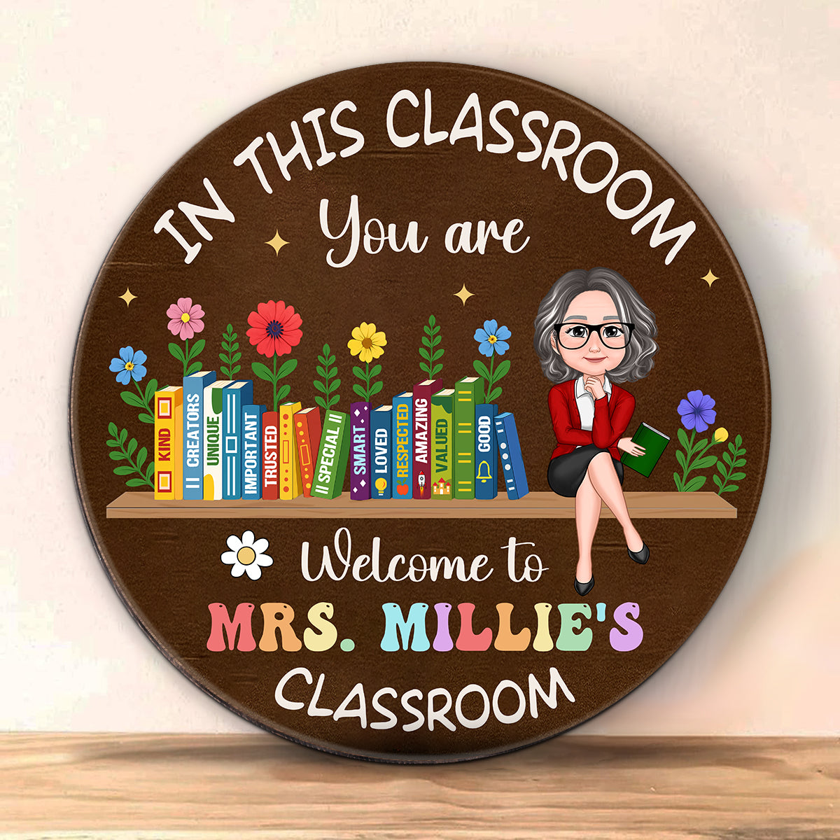 In This Classroom You Are Kind, Creators, Unique Personalized Door Sign, Classroom Decor, Teacher Appreciation Gift, Back To School Gift