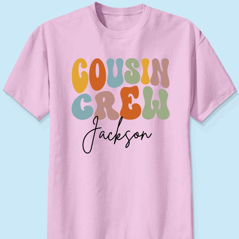 Cousin Crew Cousin Camp Matching Personalized Shirt