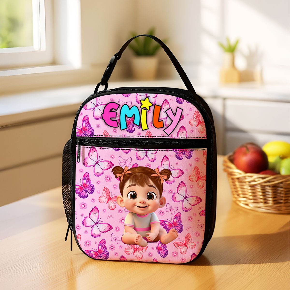 Custom Name Insulated Lunch Bag for Kids, Unique Designs for Boys & Girls, Keep Your Child’s Meals Fresh & Safe All Day