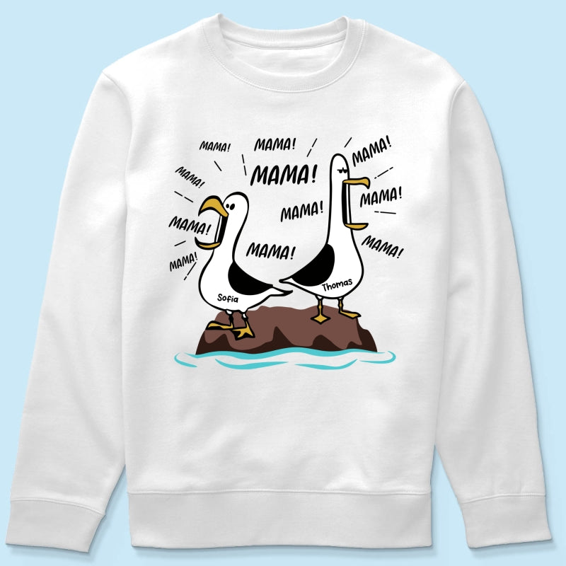 Mwen-Mama Mama! Mama! Mama! - Personalisiertes Shirt - Lustiges Muttertagsgeschenk fr Mutter