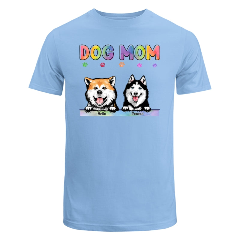 Dog Cat Mom Bright Color Gift For Pet Lover Personalized Shirt