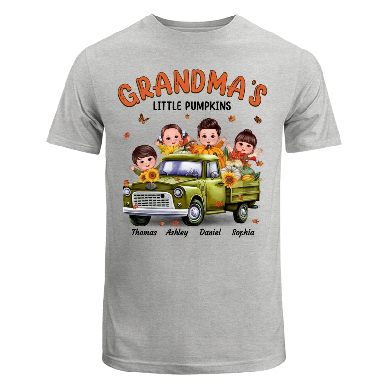 Fall Season Happy Doll Kids Truck Personalized Shirt