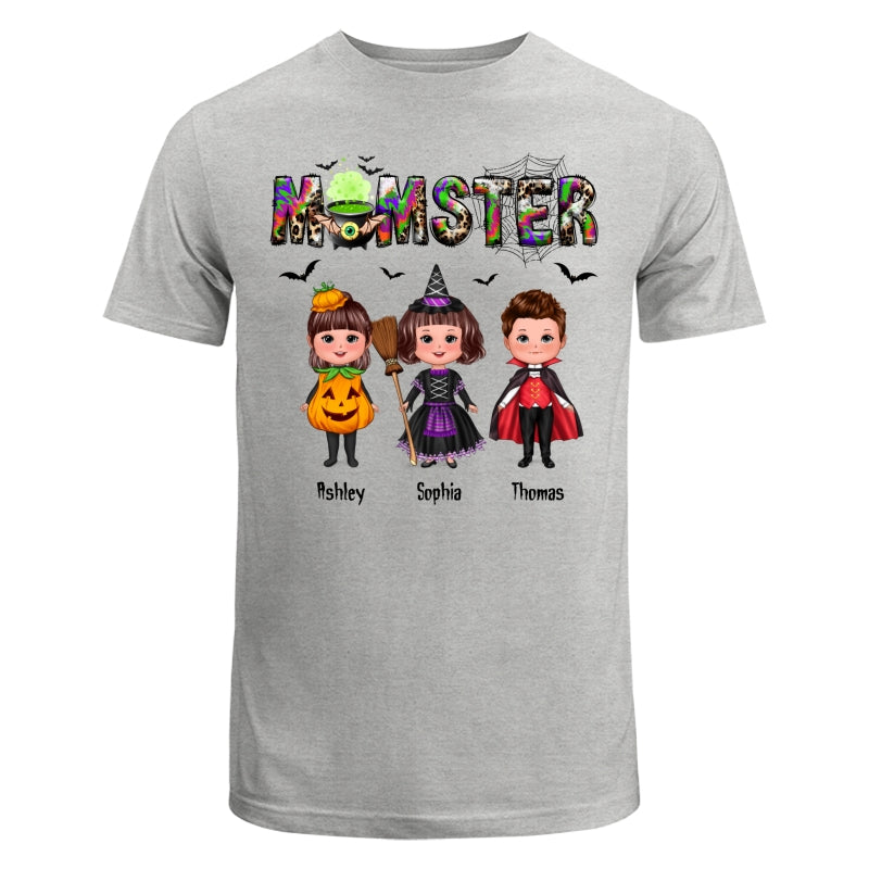 Halloween Momster Doll Kids Gift For Mom Personalized Shirt