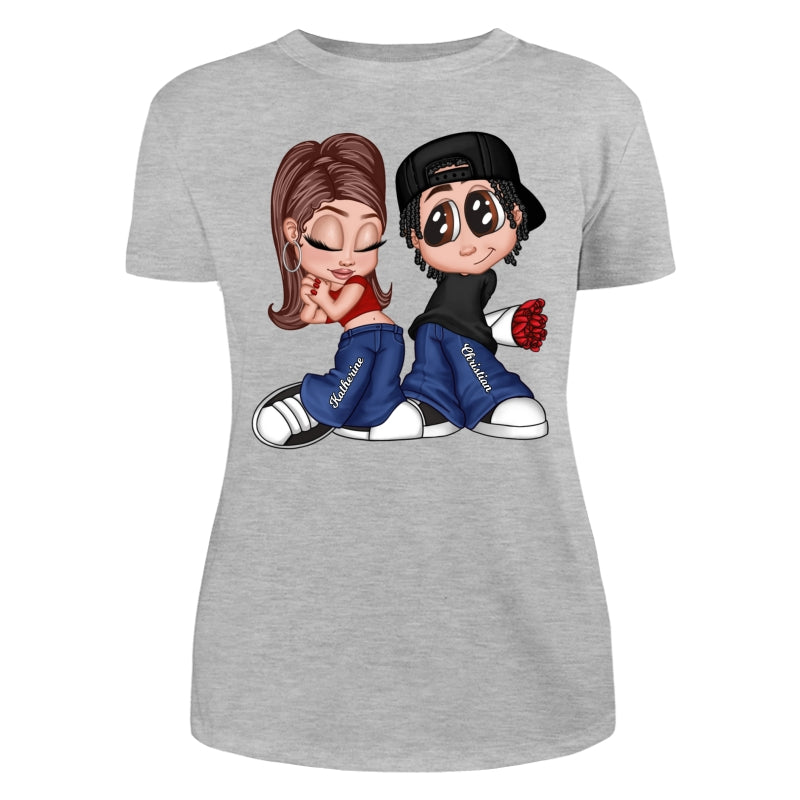 Y2K Couple Personalized Shirt, Gift For Him, For Her