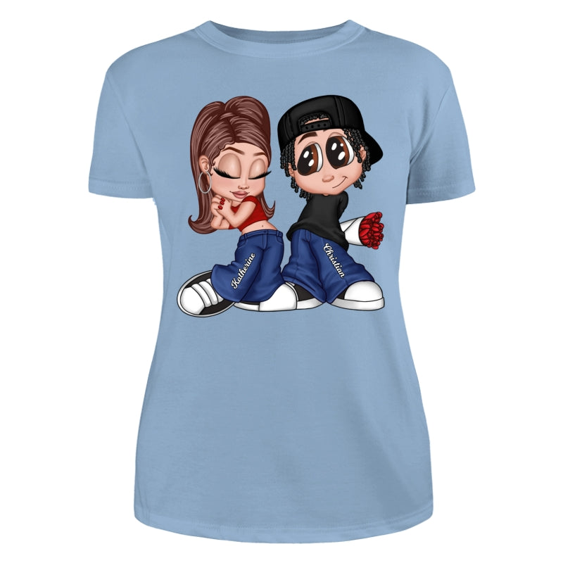 Y2K Couple Personalized Shirt, Gift For Him, For Her