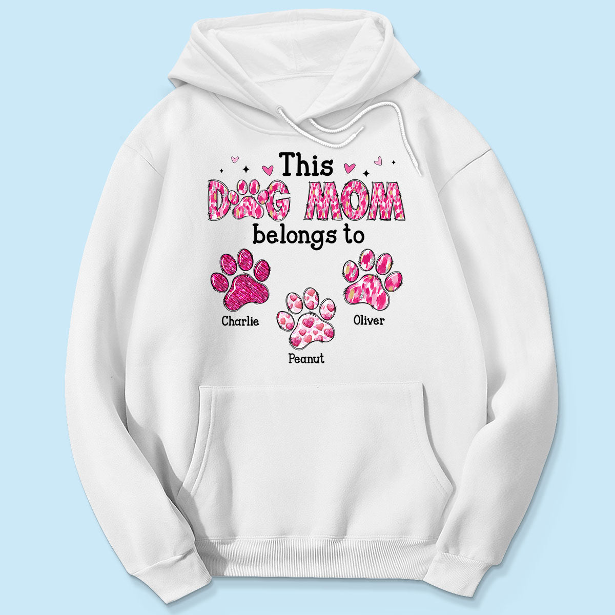 This Dog Mom Belongs To Personalized Shirt, Gift For Dog Lovers, Dog Moms