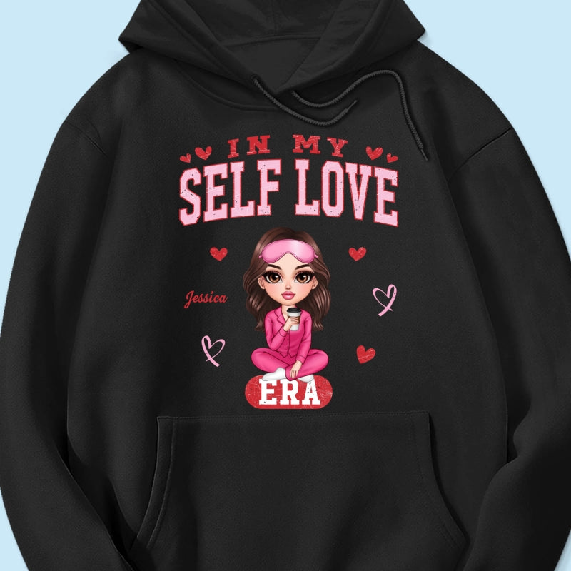 In My Self Love Era Valentine's Personalized Sweater, Personalized Anti- Sweater