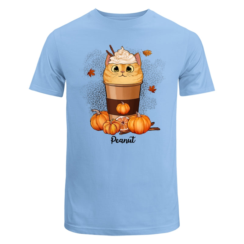 Cats In Pumpkin Spice Latte Fall Season Personalized Shirt