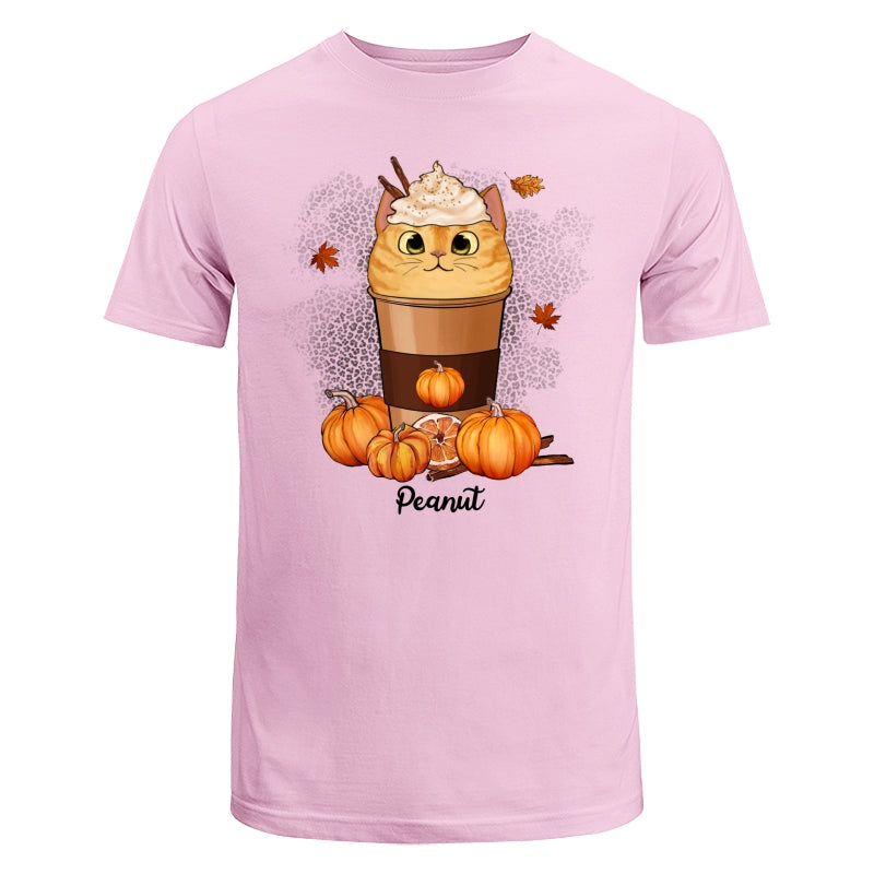 Cats In Pumpkin Spice Latte Fall Season Personalized Shirt