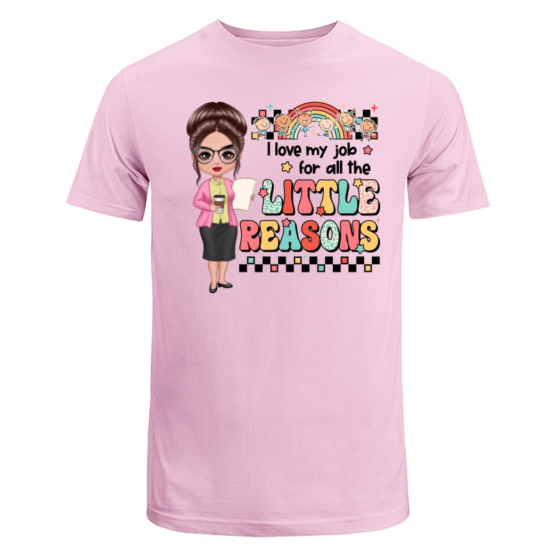Teacher Back To School Teacher Gift Love My Job For All The Little Reasons Doll Teacher Personalized Shirt