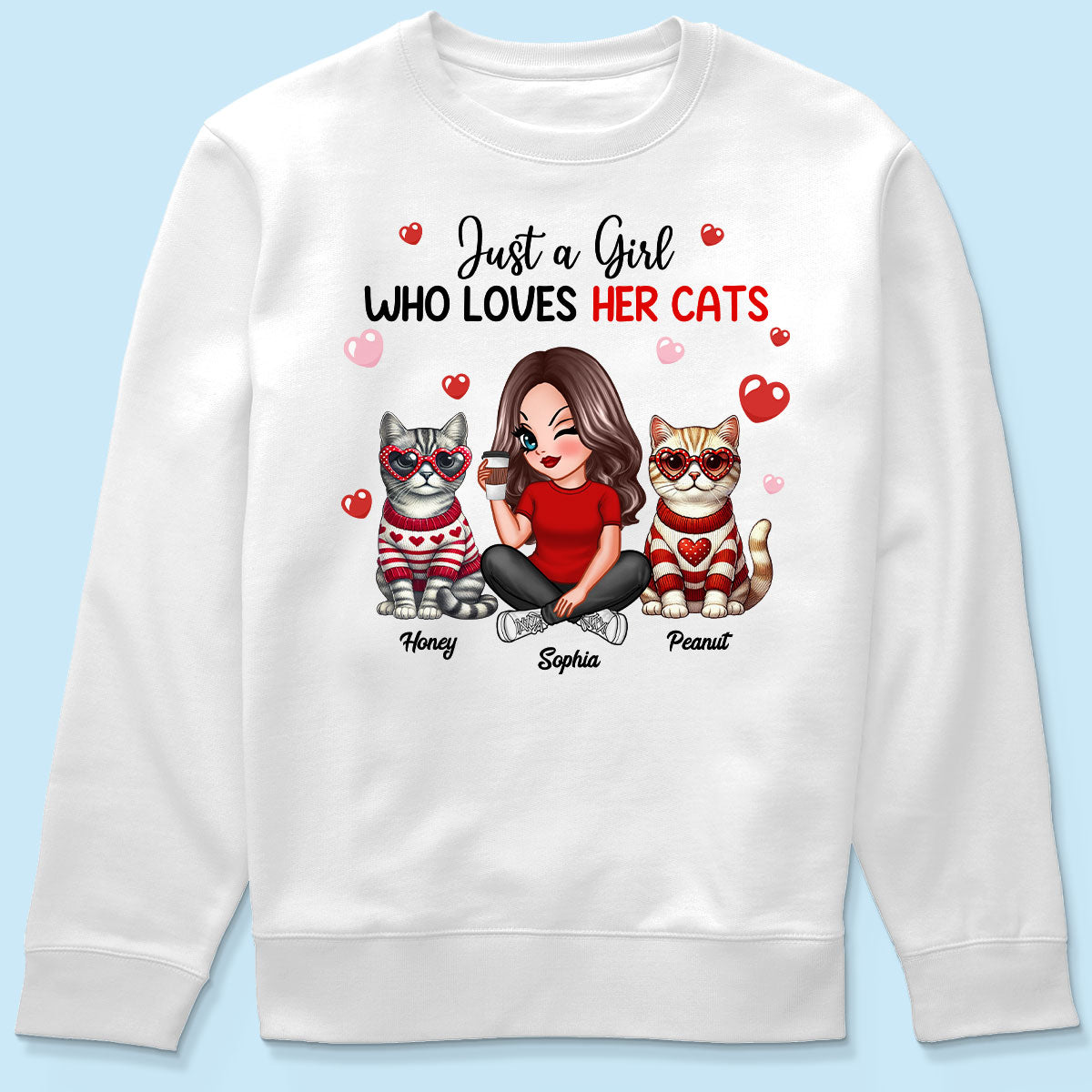 Just A Girl Who Loves Her Dogs Dog Mom Personalized Shirt