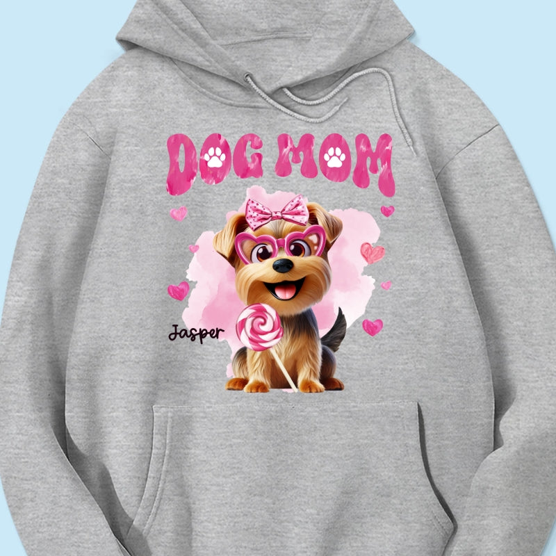 Funny Cartoon Dogs Dog Mom Personalized Shirt, Gift For Dog Lovers, Dog Moms