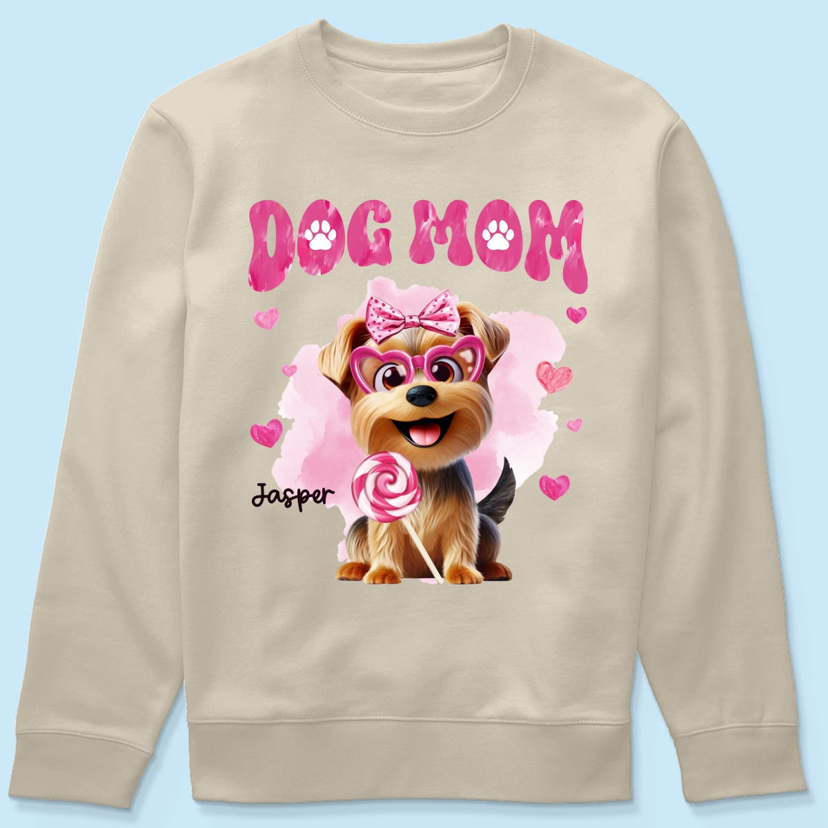 Funny Cartoon Dogs Dog Mom Personalized Shirt, Gift For Dog Lovers, Dog Moms