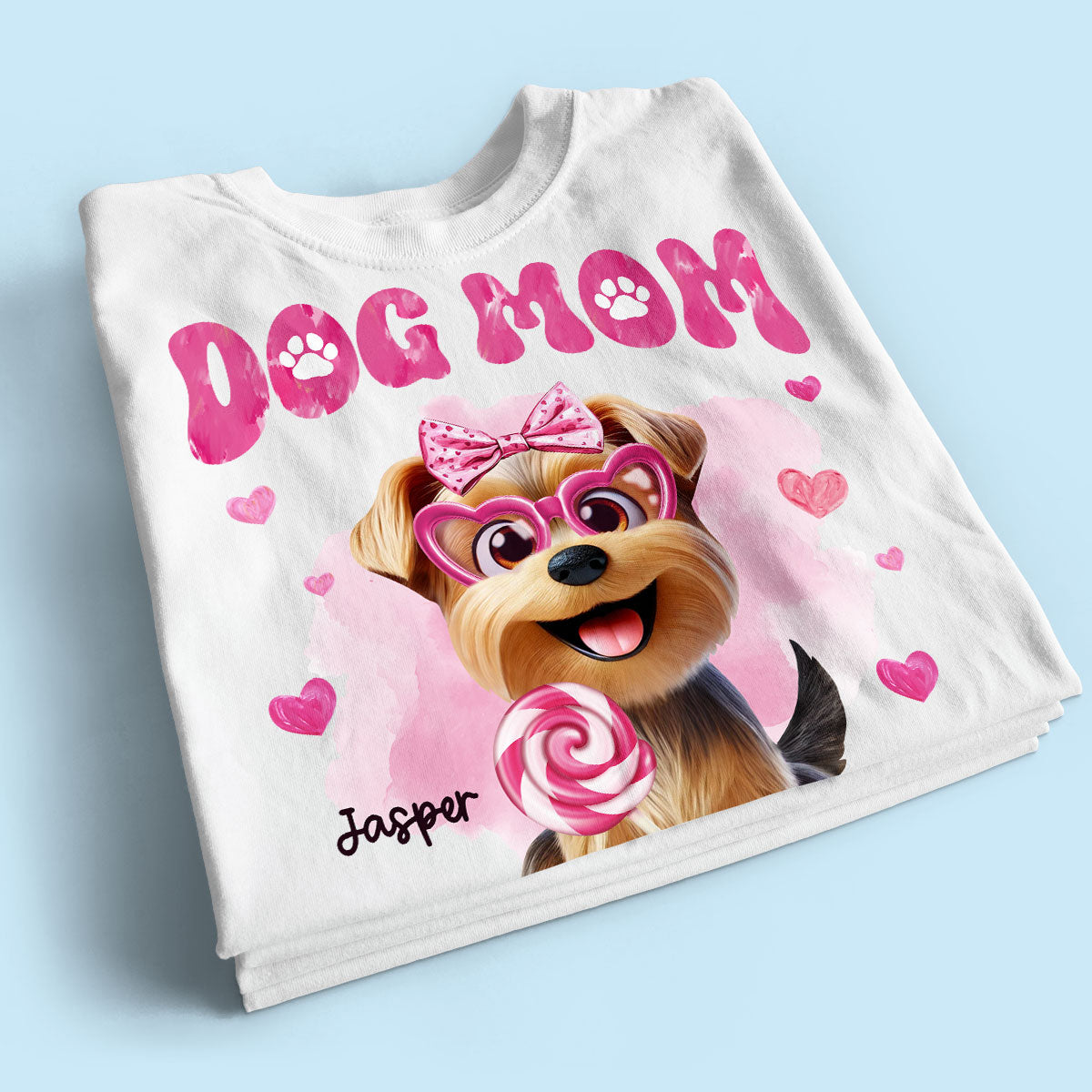 Funny Cartoon Dogs Dog Mom Personalized Shirt, Gift For Dog Lovers, Dog Moms