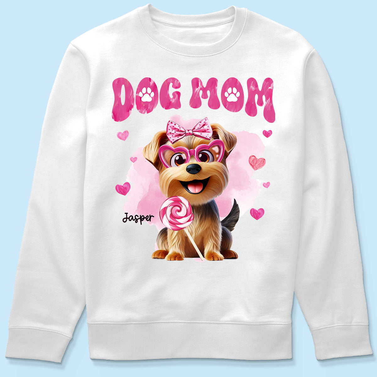 Funny Cartoon Dogs Dog Mom Personalized Shirt, Gift For Dog Lovers, Dog Moms