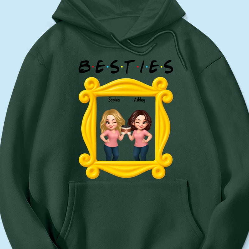 Best Friends Personalized Funny Matching Shirts, Sweatshirts, Fall Gift for Best Friends