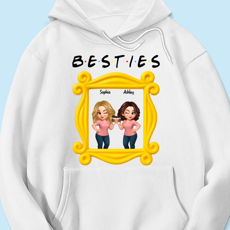Best Friends Personalized Funny Matching Shirts, Sweatshirts, Fall Gift for Best Friends