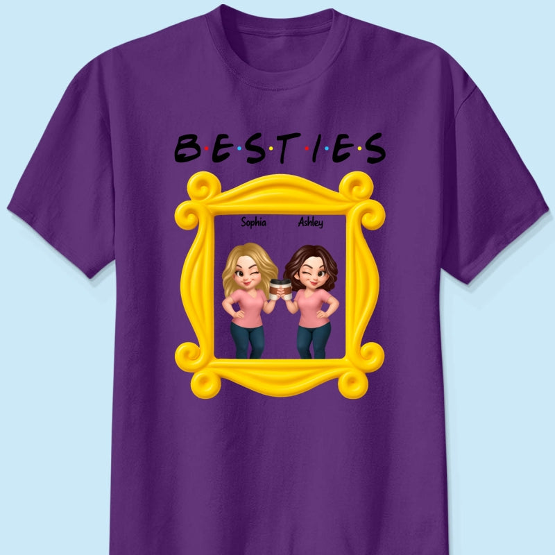 Best Friends Personalized Funny Matching Shirts, Sweatshirts, Fall Gift for Best Friends
