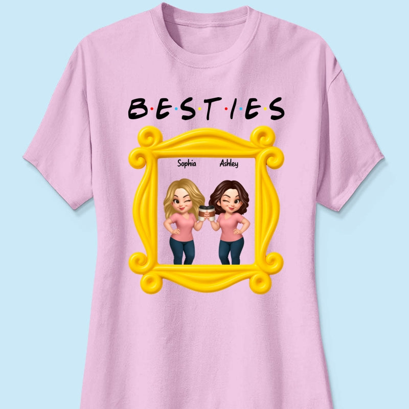 Best Friends Personalized Funny Matching Shirts, Sweatshirts, Fall Gift for Best Friends
