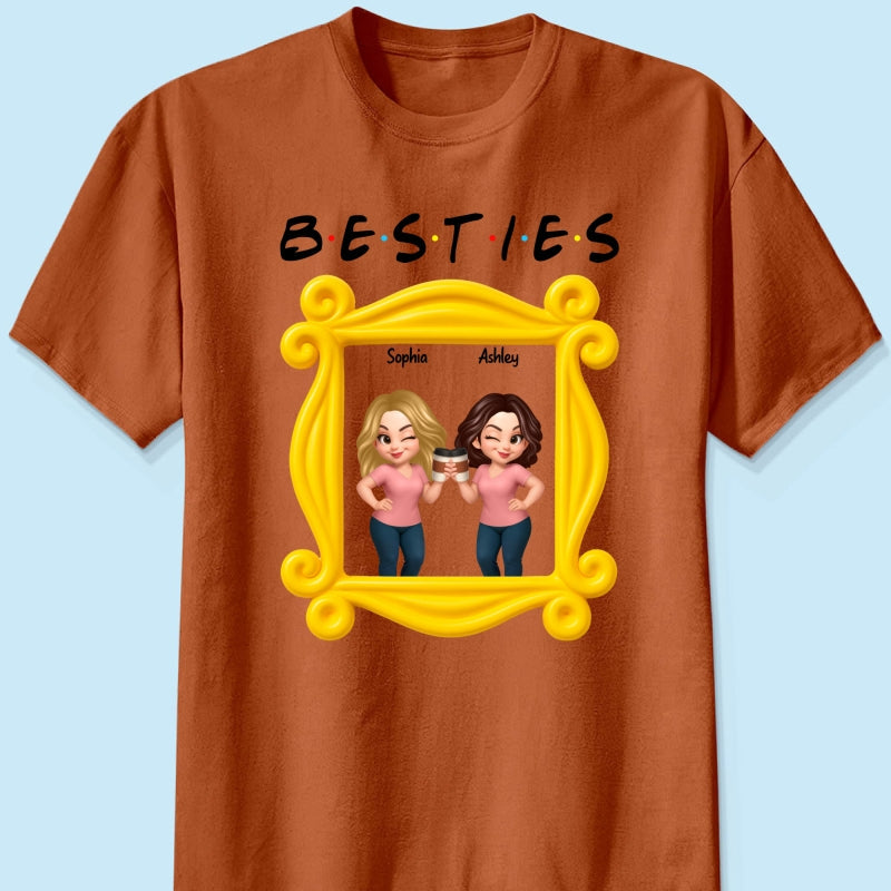 Best Friends Personalized Funny Matching Shirts, Sweatshirts, Fall Gift for Best Friends