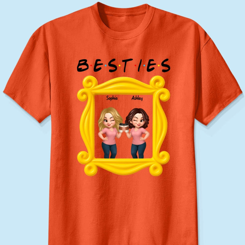 Best Friends Personalized Funny Matching Shirts, Sweatshirts, Fall Gift for Best Friends