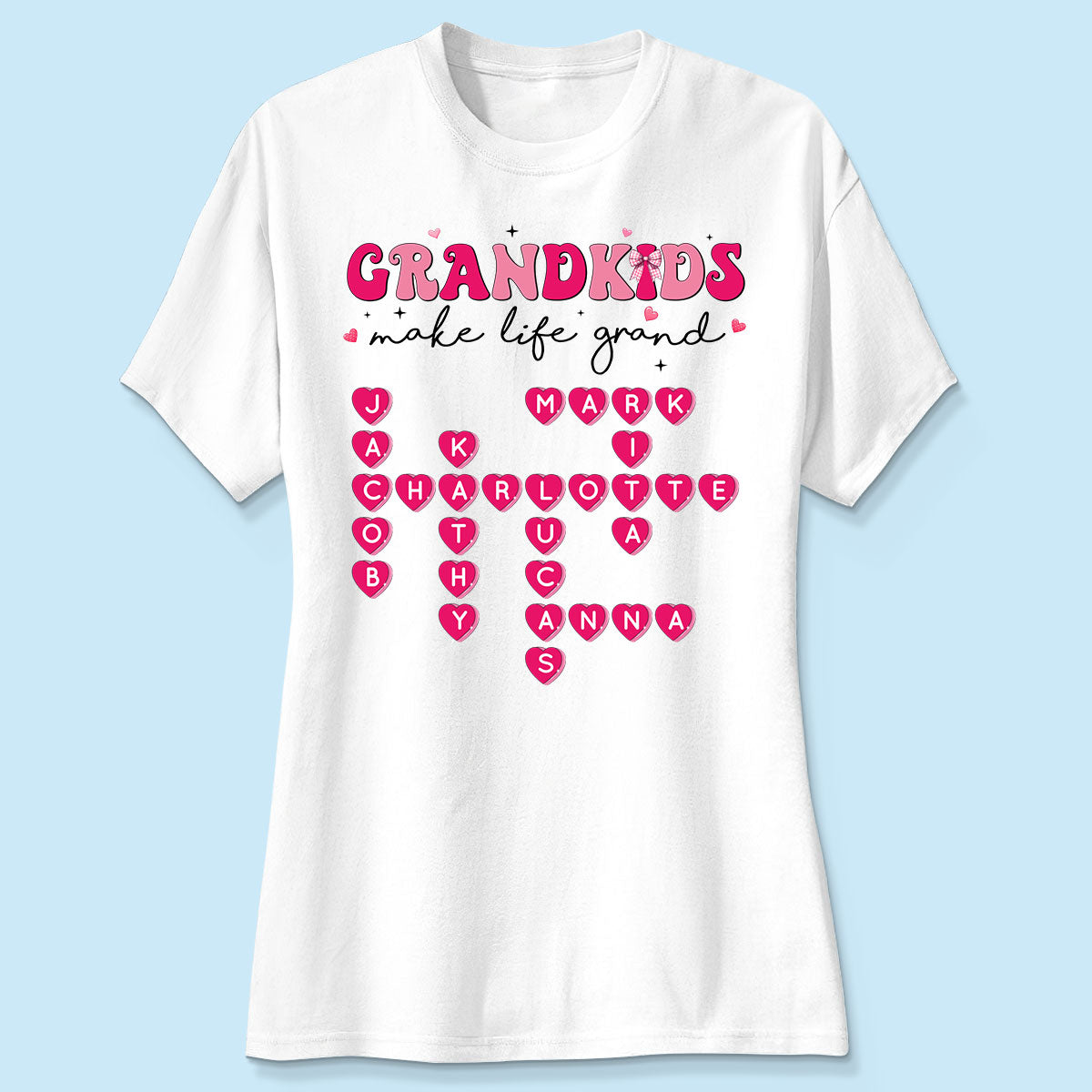 My Grandkids Are My Gift For Grandma Personalized Shirt