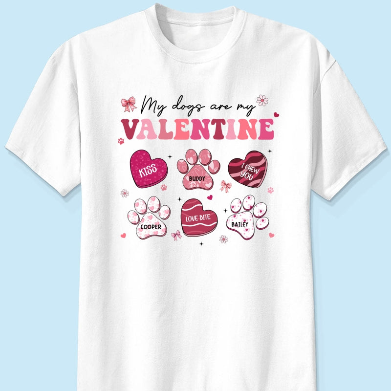 My Dogs Cats Are My Coquette Paw Gift For Pet Lover Personalized Shirt