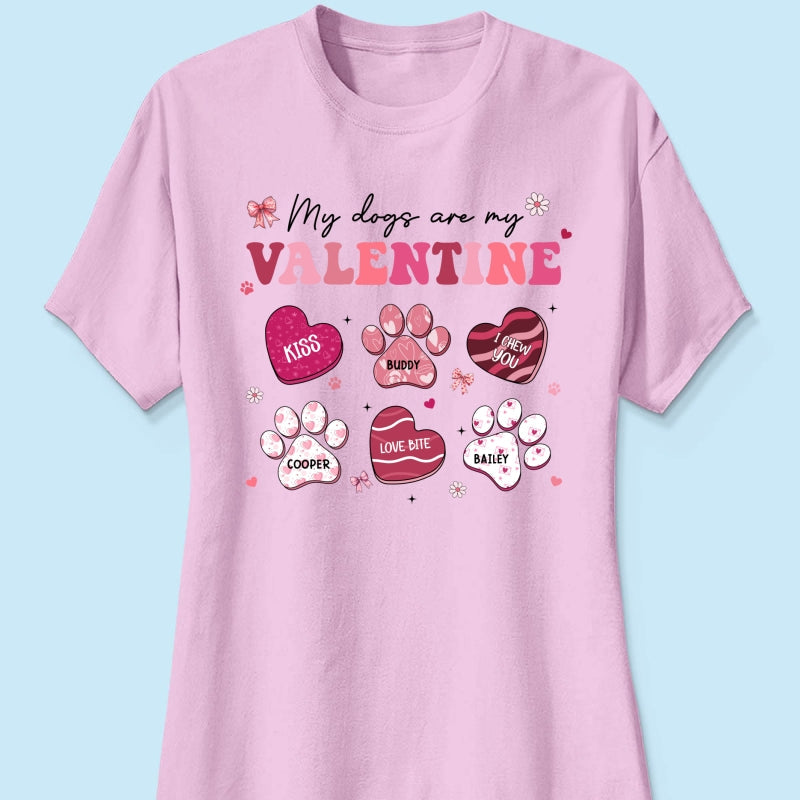 My Dogs Cats Are My Coquette Paw Gift For Pet Lover Personalized Shirt
