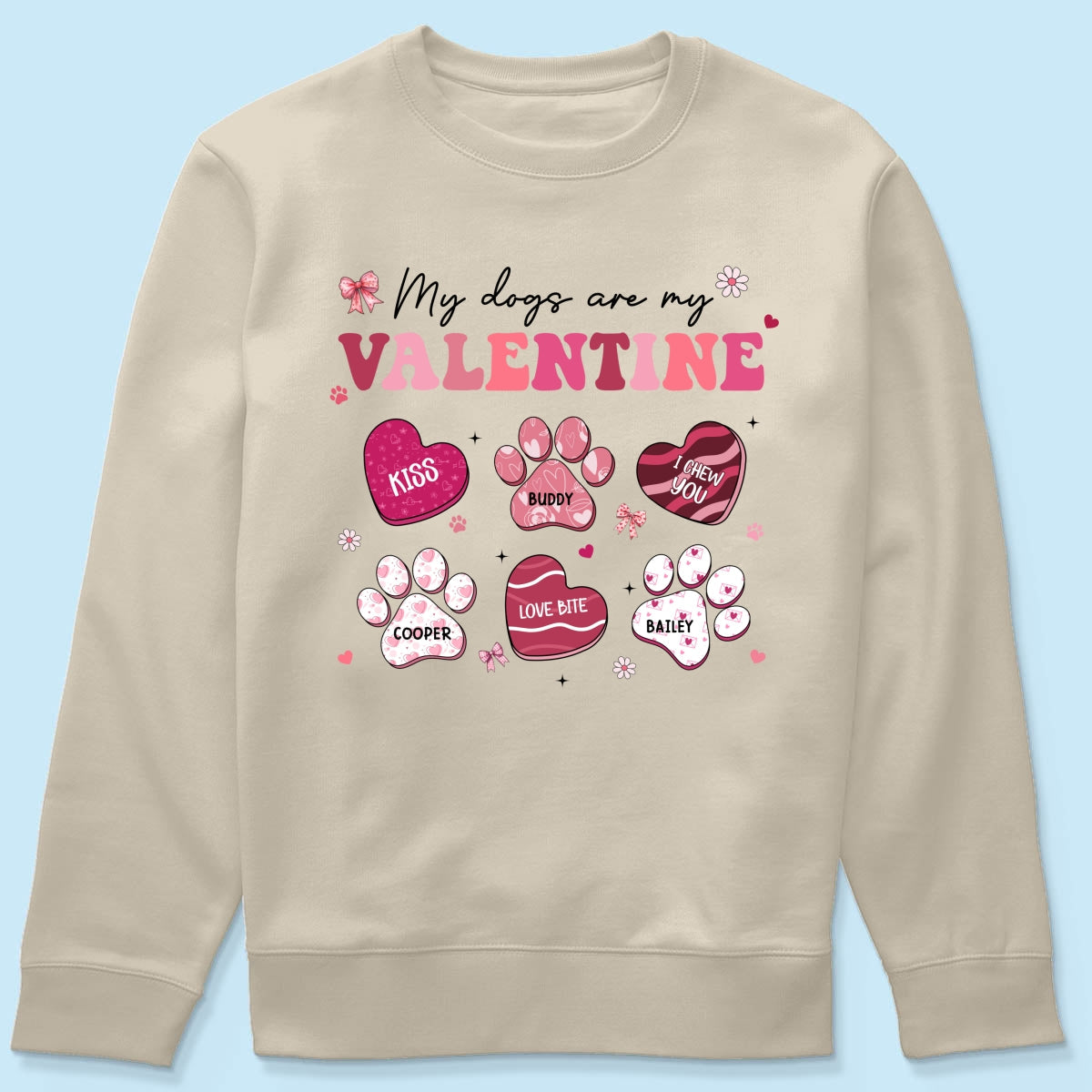 My Dogs Cats Are My Coquette Paw Gift For Pet Lover Personalized Shirt