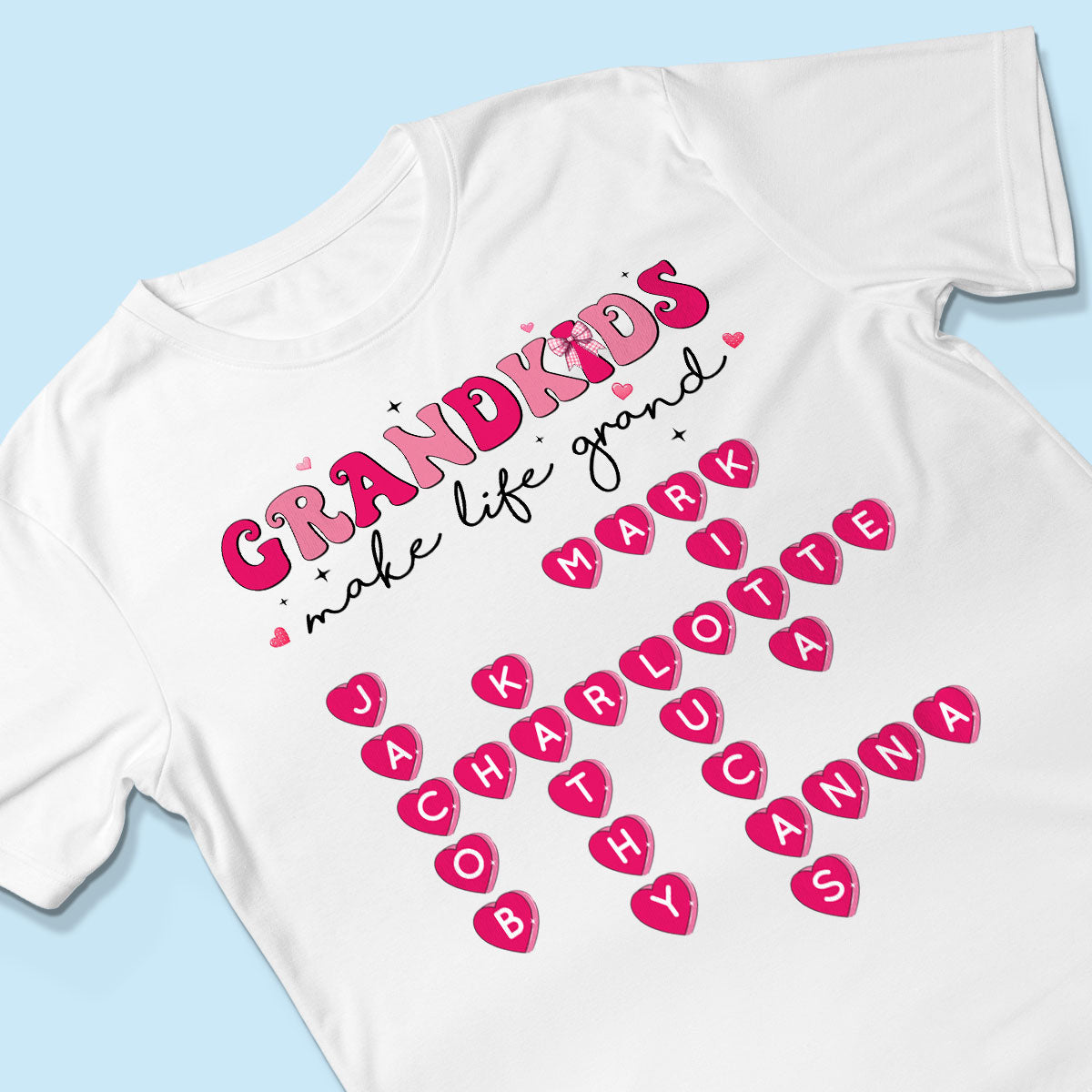 My Grandkids Are My Gift For Grandma Personalized Shirt
