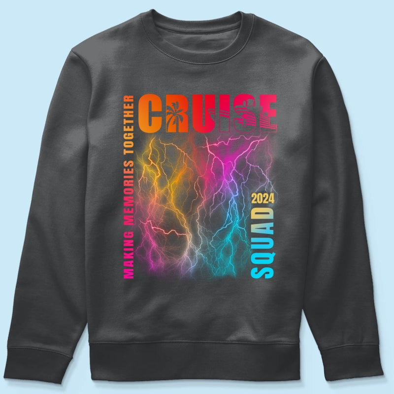 Personalized Cruise Squad 2024 Shirt Caribbean Cruise, Matching Shirts Family Cruise Crew, Summer Vacation Bootleg Tee