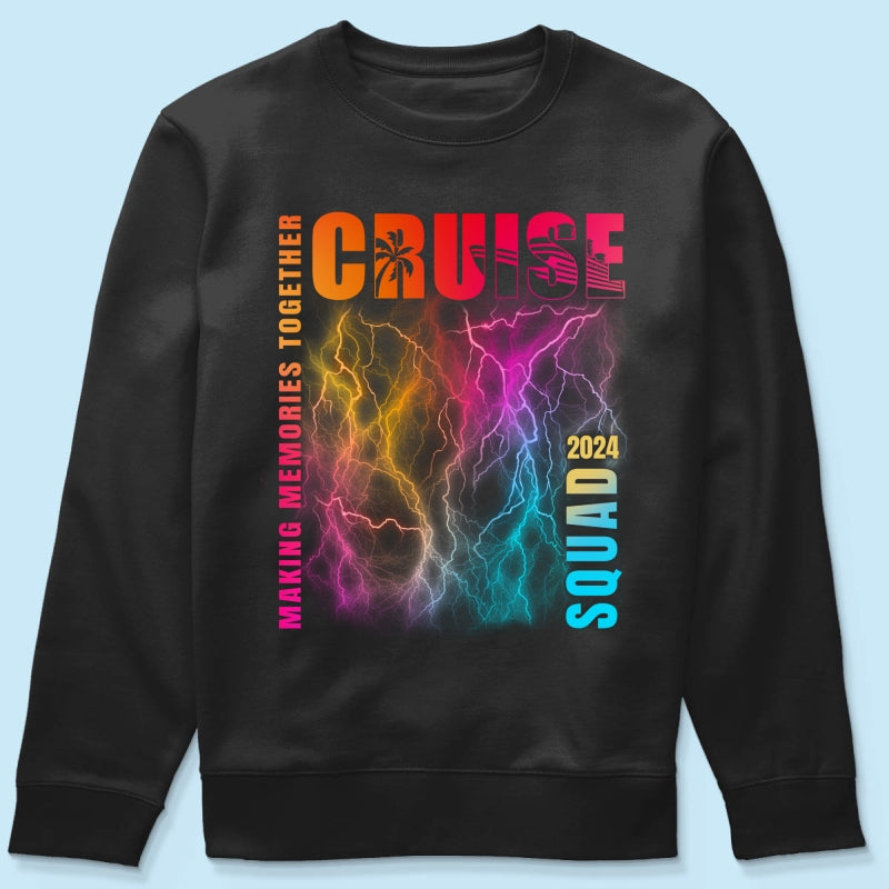 Personalized Cruise Squad 2024 Shirt Caribbean Cruise, Matching Shirts Family Cruise Crew, Summer Vacation Bootleg Tee