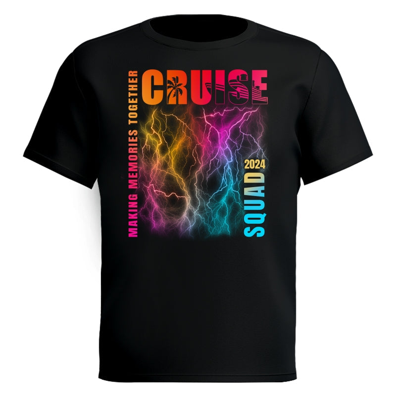 Personalized Cruise Squad 2024 Shirt Caribbean Cruise, Matching Shirts Family Cruise Crew, Summer Vacation Bootleg Tee