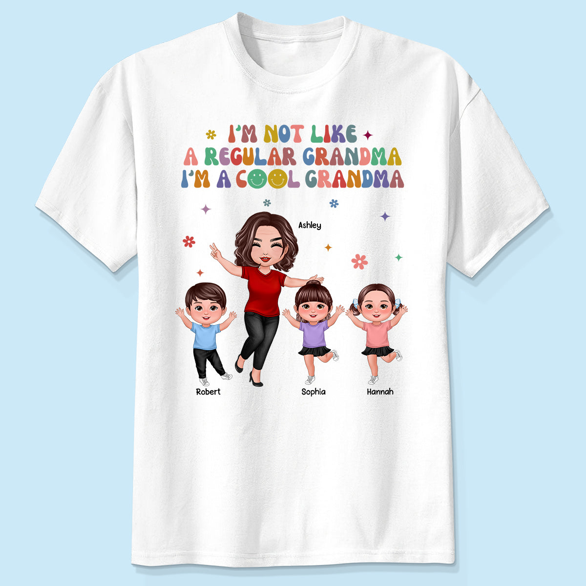 I'm A Cool Grandma Personalized Shirt