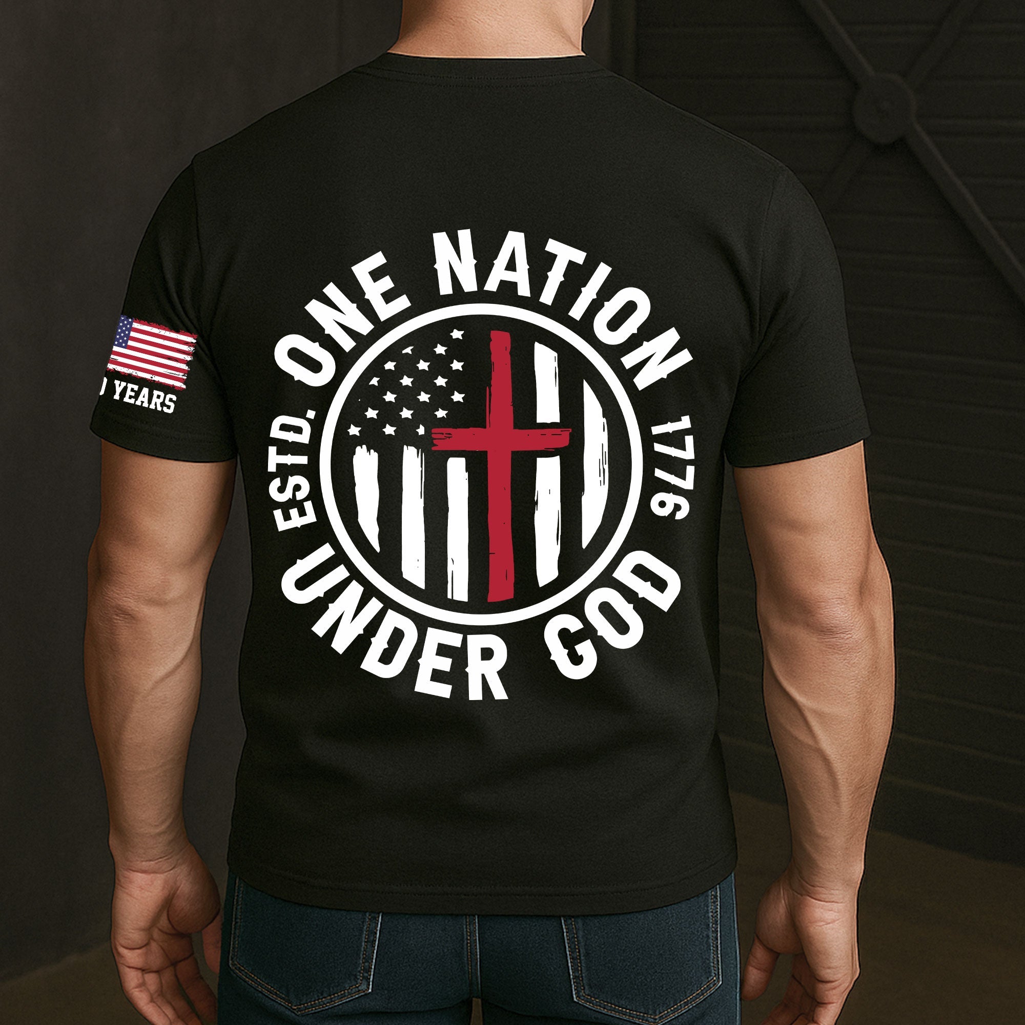 250 Years One Nation Under God - Personalized Shirt