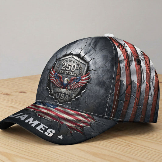 250th Anniversary United States Of America - Personalized Cap
