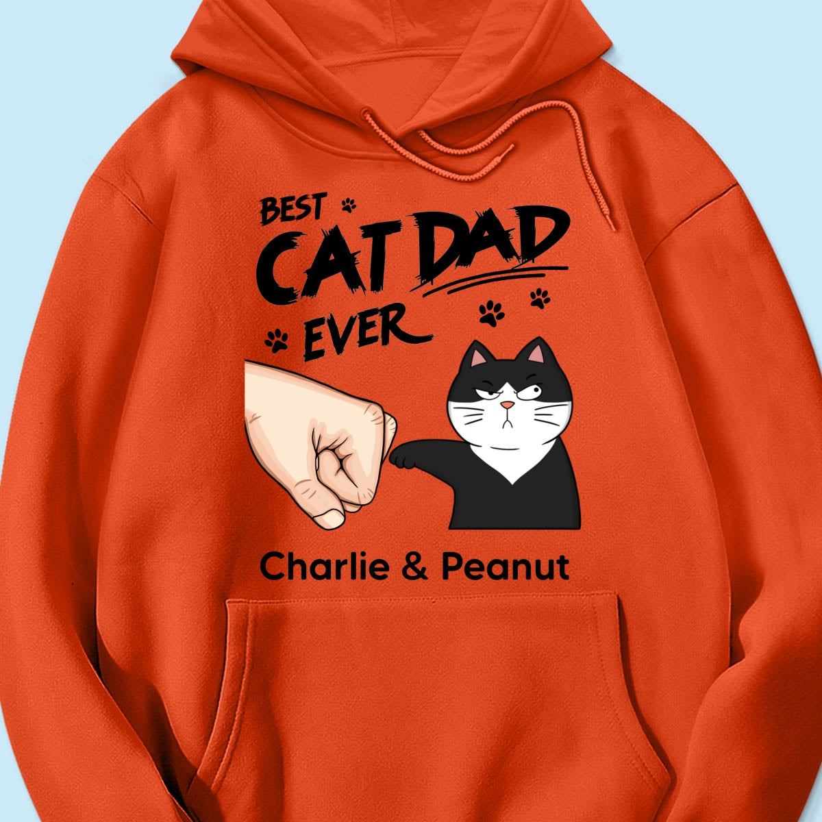 Certified Best Cat Dad Personalized Shirt, Funny Father's Day Gift For Cat Dad, Husband, Boyfriend
