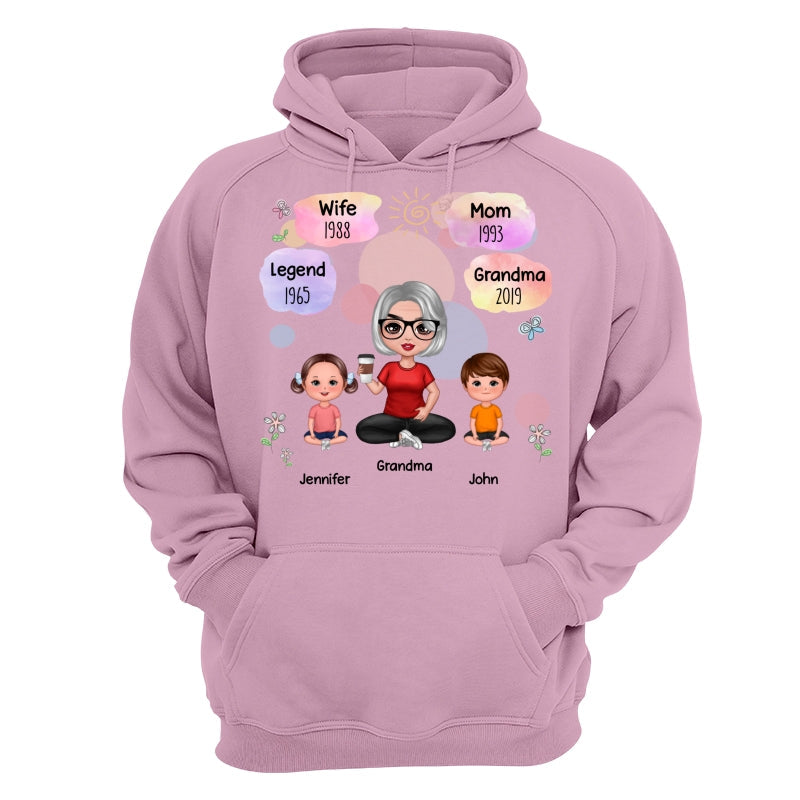 Doll Grandma Grandkids Legend Personalized Shirt