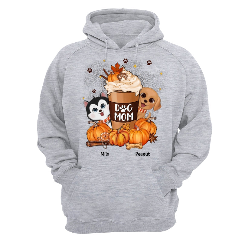 Dog Mom Pumpkin Spice Latte Personalized Shirt