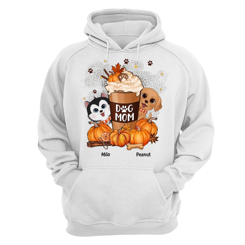 Dog Mom Pumpkin Spice Latte Personalized Shirt